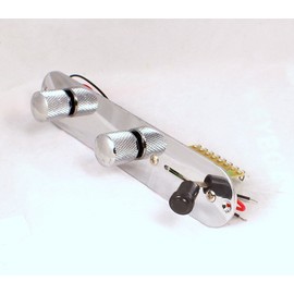 Telecaster tele Control Plate Wired Fully Loaded,Chrome