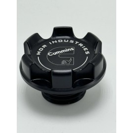MDR Anodized Black Billet Oil Cap for Dodge Cummins 24V Fits 1998.5 To Present Model