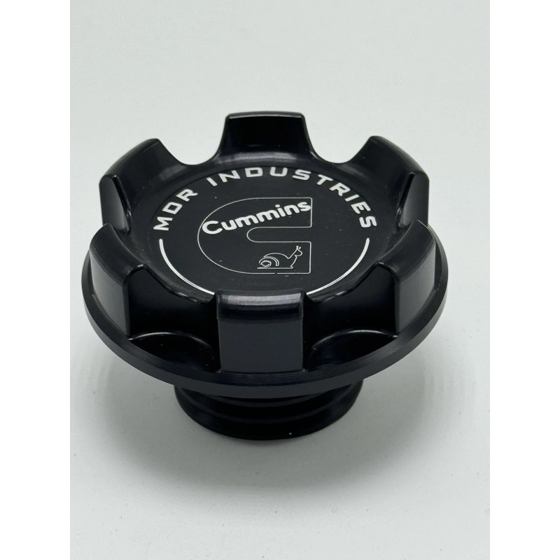 MDR Anodized Black Billet Oil Cap for Dodge Cummins 24V