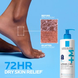 La Roche-Posay Lipikar AP+MAX Triple Repair Moisturizing Body Cream | Face & Body Lotion for Dry Skin with Shea Butter & Niacinamide | Gentle Moisturizer for Very Dry, Rough & Sensitive Skin, 400ml