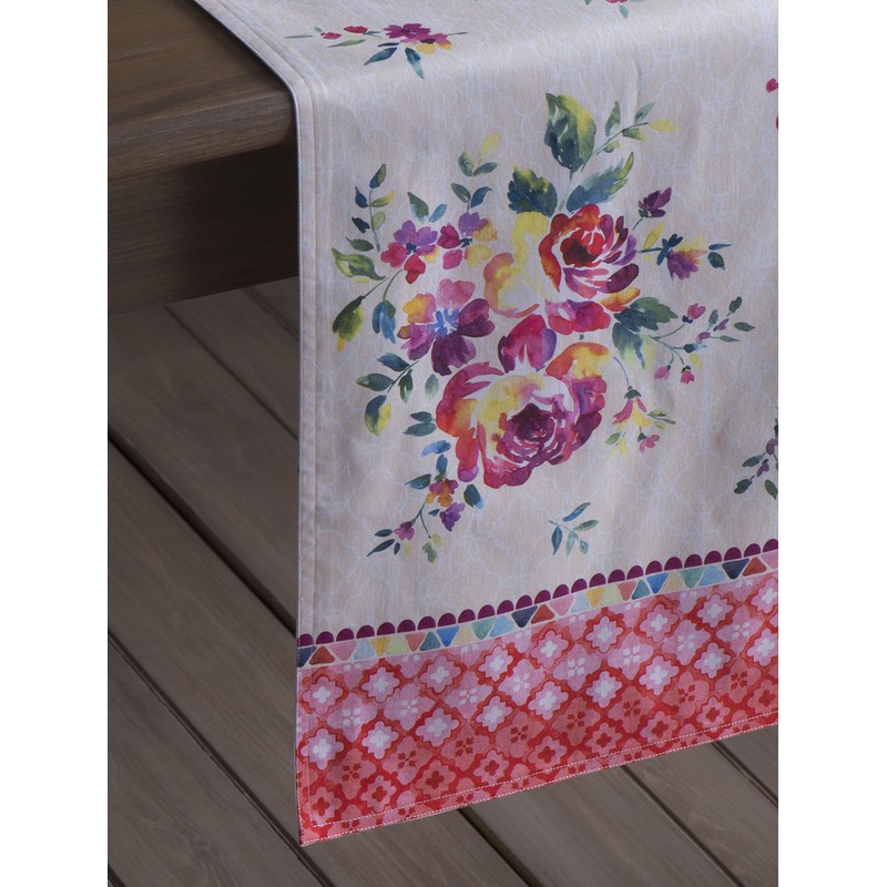 Maison d' Hermine Tablerunner 100% Cotton Decorative Easter Tablerunners Washable