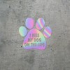 Decal Stickers of I Kiss My Dog On The Lips