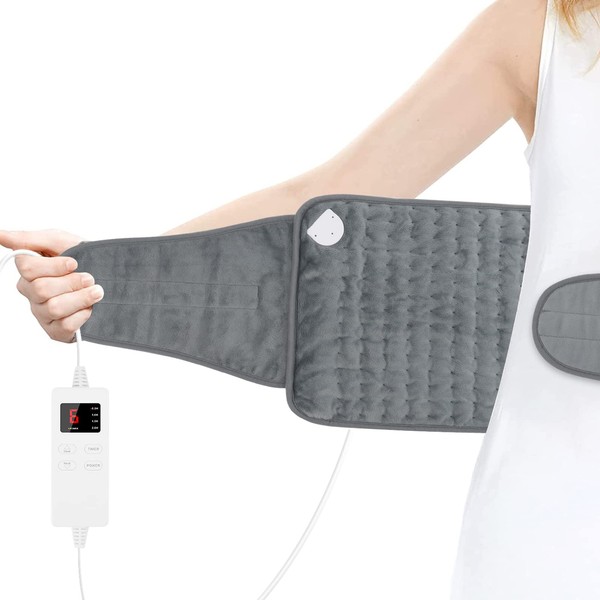 ZWOOS Heating Pad 120 x 30 cm, Electric Heat Blanket