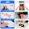 100pcs Sweat Guard VR Sweat Mask, Sweat Band Breathable VR