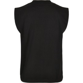 Urban Classics Women's Tb5028-ladies Organic Heavy Padded Shoulder Tank Top T-Shirt, Black, XXL