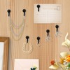 Cionyce 30 Pcs Metal Push Pin Hooks, Wall Pins for