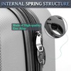 Milifox 4 Pack Zipper Clips Theft Deterrent Double Small Carabiner