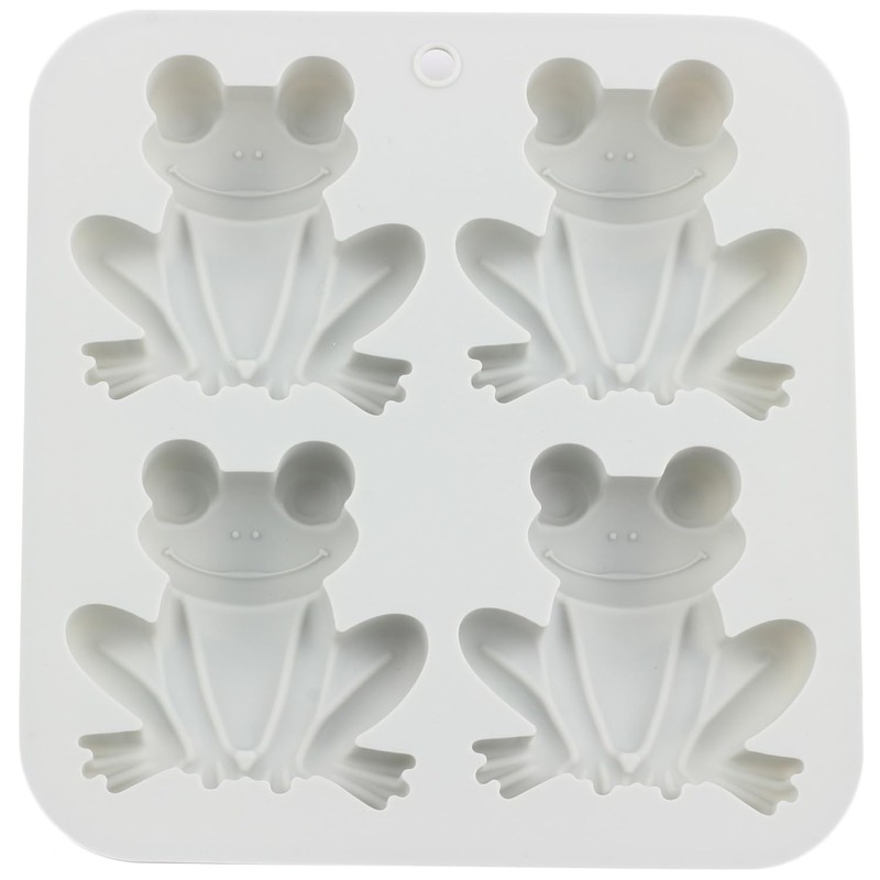 4 Cavity Frog Candy Molds Passover Frog Silicone Mold For