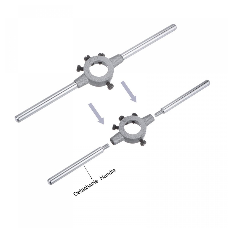 sourcing map Die Stock Handle Wrench Set, M4 x 0.5