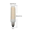 Edearkar 15W E11 LED Bulb Dimmable 136LEDs 150W Halogen Bulbs