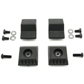 Easy Link Kofferraum Anschlag Heckklappe Anschlagpuffer mit Schrauben Kompatibel mit Mercedes W124 A124 C124 S124 1986-1996 A1247580044 A1247580144 1247580044 1247580144