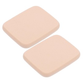 SAFIGLE 2Pcs Facial Powder Puff Dry Wet Makeup Sponges for Coverage Travel Friendly Storage Case for Home Salon the Go Use