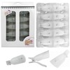 PANA Reusable Plastic Acrylic Nail Art Soak Off Cap Clip