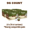 Panera Bread Dark Roast Coffee, Single Serve 96 Count Pods