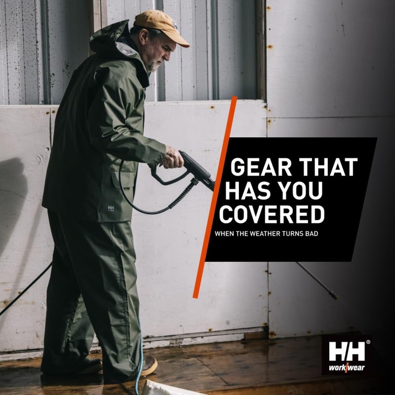 Helly-Hansen Workwear Mandal Waterproof Bib Overalls - Waterproof Men's Rain