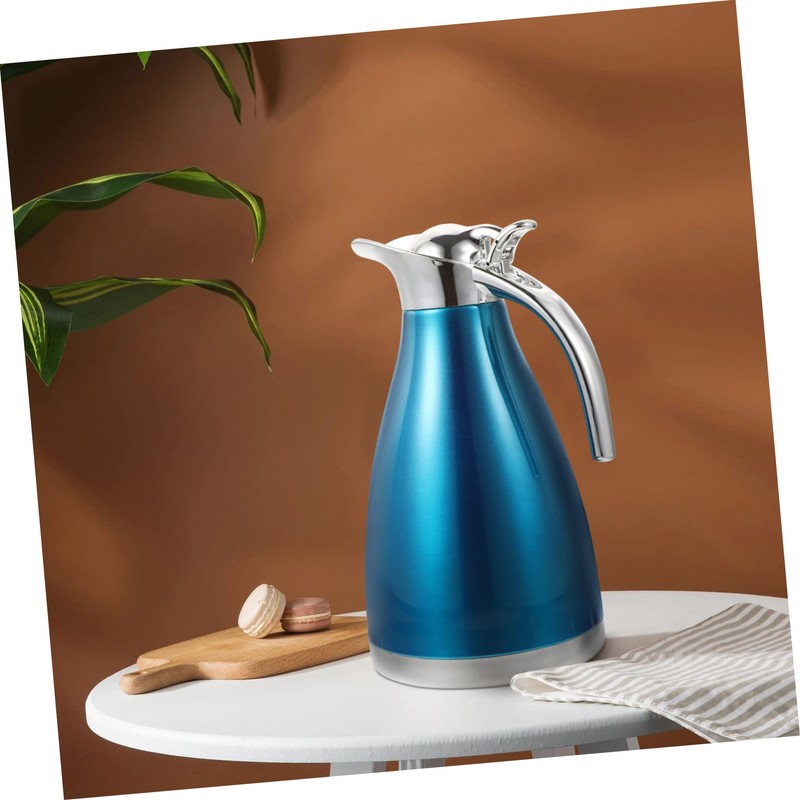 Mikinona Stainless Steel Thermal Water Bottle Double Layer Insulated Kettle
