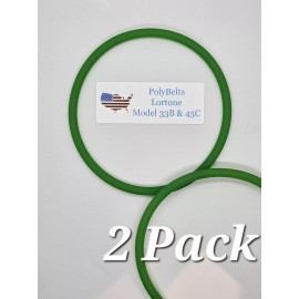 Lortone  Model 33B & 45C Replacement Belt (Polyurethane) 2-Pack