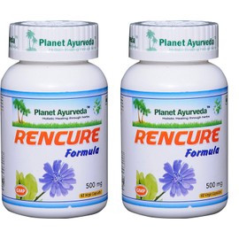 Planet Ayurveda Planet Ayurveda Rencure Formula - Natural Kidney Supplement - 2 Bottles (Each 60 Capsules, 500mg)
