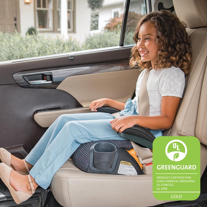 Chicco GoFit® ClearTex® Plus Backless Booster Car Seat, Latch Attachment,