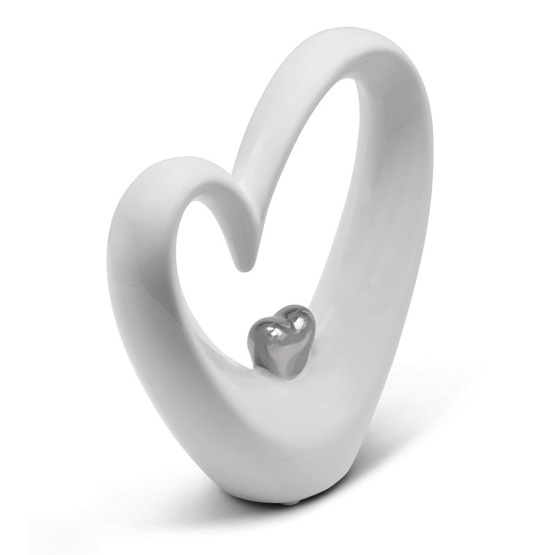 FeinKnick Stylish Heart for Decoration – Modern Decorative Heart 19