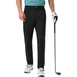 Pioneer Camp Mens Golf Pants Stretch Classic Fit Wrinkle Free Work Dress Slacks Quick Dry Casual Travel Trousers with Pockets