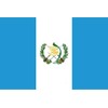 mrdeco Metall Schild 12x18cm gewölbt Guatemalas Flag of Guatemala Schild