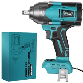 Cordless Impact Wrench 1/2 inch for Makita 18V Battery, 600Ft-lbs(850N. m) Brushless High Torque Power Tool with LED Work Light and Belt Clip (Battery Not Included)