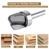 SpeTool 1/4'' Shank Bowl & Tray Router Bit, 3/4 Inch