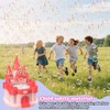 PANACARE Castle Bubble Machine, Automatic Bubble Blower, 10000+ Bubbles per