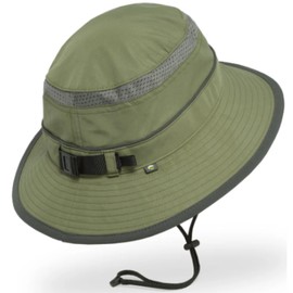 Sunday Afternoons Solar Bucket Hat, Charcoal/Black, Medium