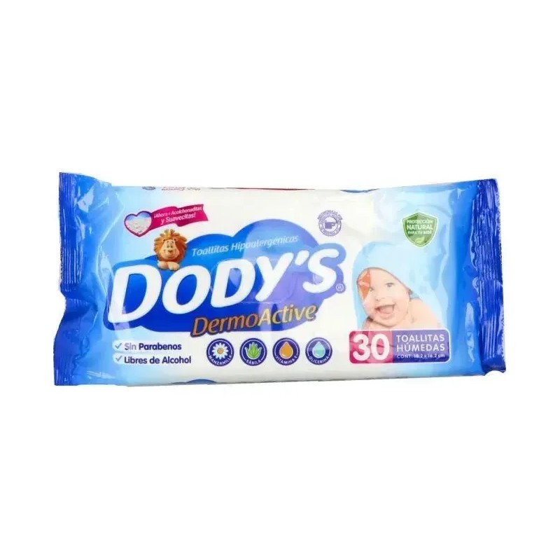 Toallitas Húmedas Dody S 12pack 30piezas C/u