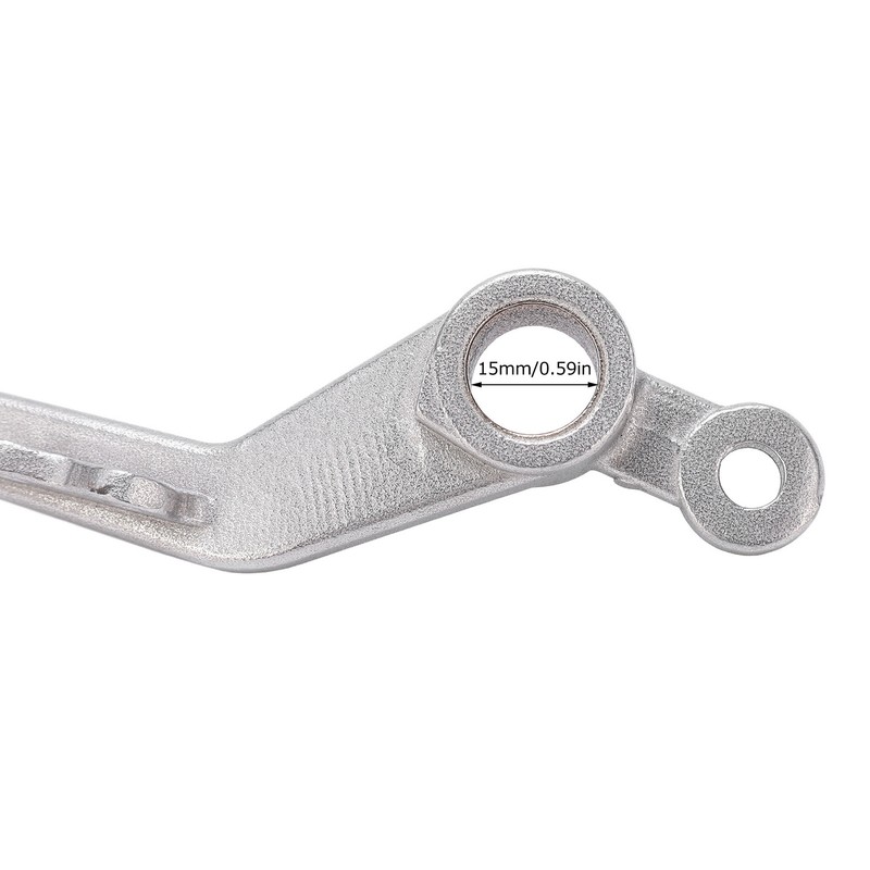 Motorcycle Rear Brake Lever Foot Pedal CNC Aluminum Polished Replacement