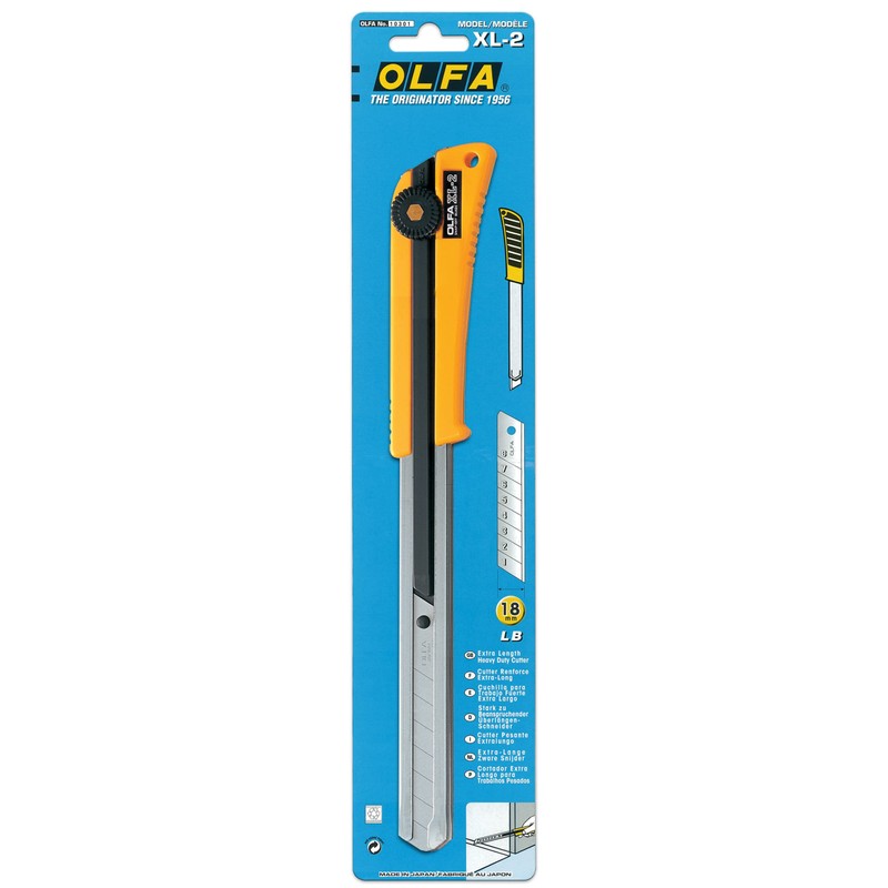 OLFA 18mm Heavy Duty Extended Reach Utility Knife (XL-2) -