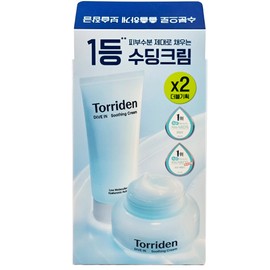Toriden Dive-in Low Molecular Hyaluronic Acid Soothing Cream x2 Cool Moisture / 토리든 다이브인 저분자 히알루론산 수딩 크림 x2개 시원촉촉