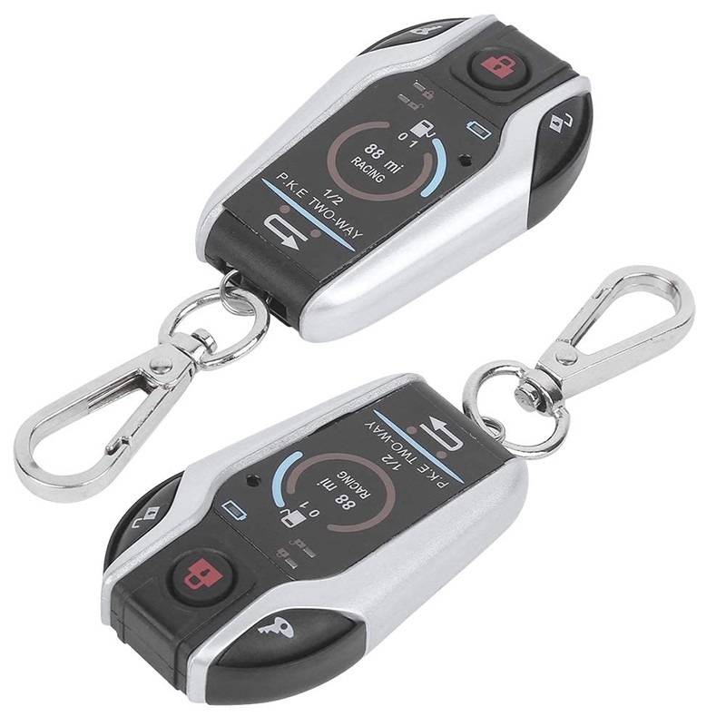 2 Way Alarm System Universal ABS Motorcycle Anti?Theft Remote Control