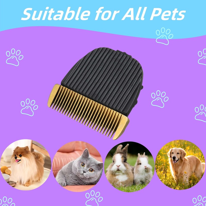 PetPhindU Dog Hair Clipper Blade Professional Pet Clippers Replacement Blades