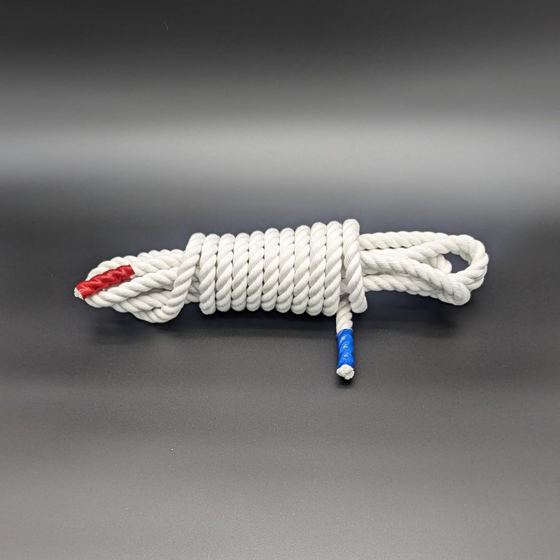 Lunosur Ropework Practice Rope, Made in Japan, 0.4 inches (10