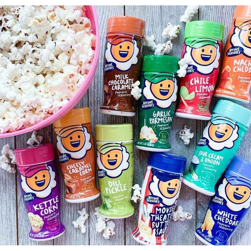 Kernel Season's COMPLETE SEASONING KIT (Variety Pack Bundle of ALL