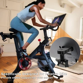 NICEDACK Screen Swivel Mount for Peloton Bike, Pivot for Peloton Bikes, 360° Full Movement Adjuster, Sturdy Rotating Accessory for Peloton Monitors