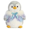 Aurora World 73949 11.5-Inch Purple Pompom Penguin Panache Plush Toy
