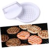 Molde para Hamburguesas de Plástico Pp, Juego de 6 Piezas