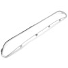 Parachoques delantero parrilla inferior + moldura cromada para Ford Fusion