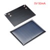 uxcell® 5Pcs 5V 50mA Poly Mini Solar Cell Panel Module