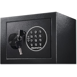 SentrySafe X014E Black Security Extra Small Safe with Digital Keypad Lock
