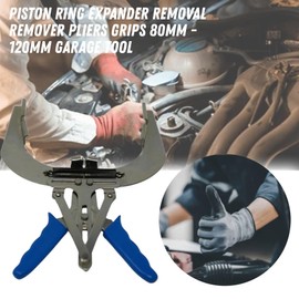 Dapetz ® Piston Ring Expander Removal Remover Engine Tool Pliers Grips 80mm Ratchet Plier - 120mm Garage Tool Car Repair Tool Suitable for Most Models