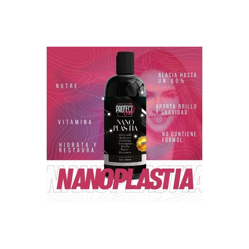 Nanoplastía + Shampoo Neutro Y Gratis Shampoo Post