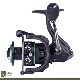 Zite Fishing Spinning Reel 3000 7+1BB | High-Quality Fishing Reel Perch Zander Pike Fishing | Spinning Reel with Two Aluminium Spools