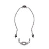 Aspen Creative 20008-2 Saddle, 11" Lamp Harp, Satin Nickel