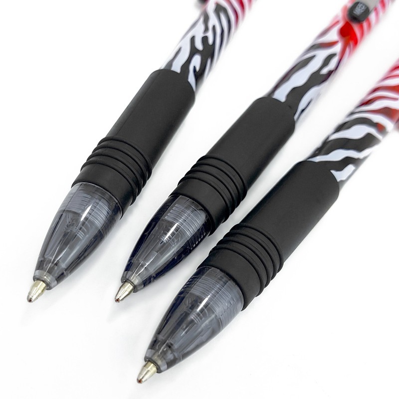Zebra Z-Grip Smooth - Limited Edition Funky Flame Design -