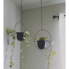 Shineloha 2 Pack Hanging Planters for Indoor Plants with 5.5"